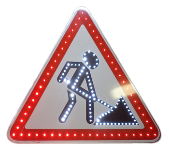 Знак 1.25 дорожные работы - Дорожные знаки - Светодиодные знаки - Магазин охраны труда ИЗО Стиль